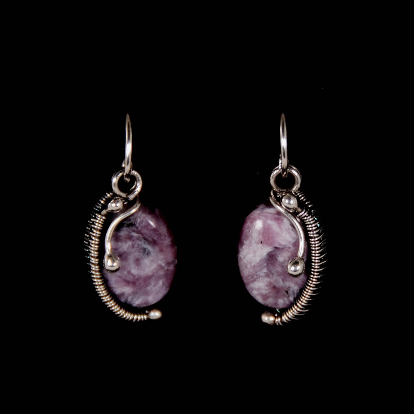ESS22A4 -
LAVENDER LOVE - EARRINGS