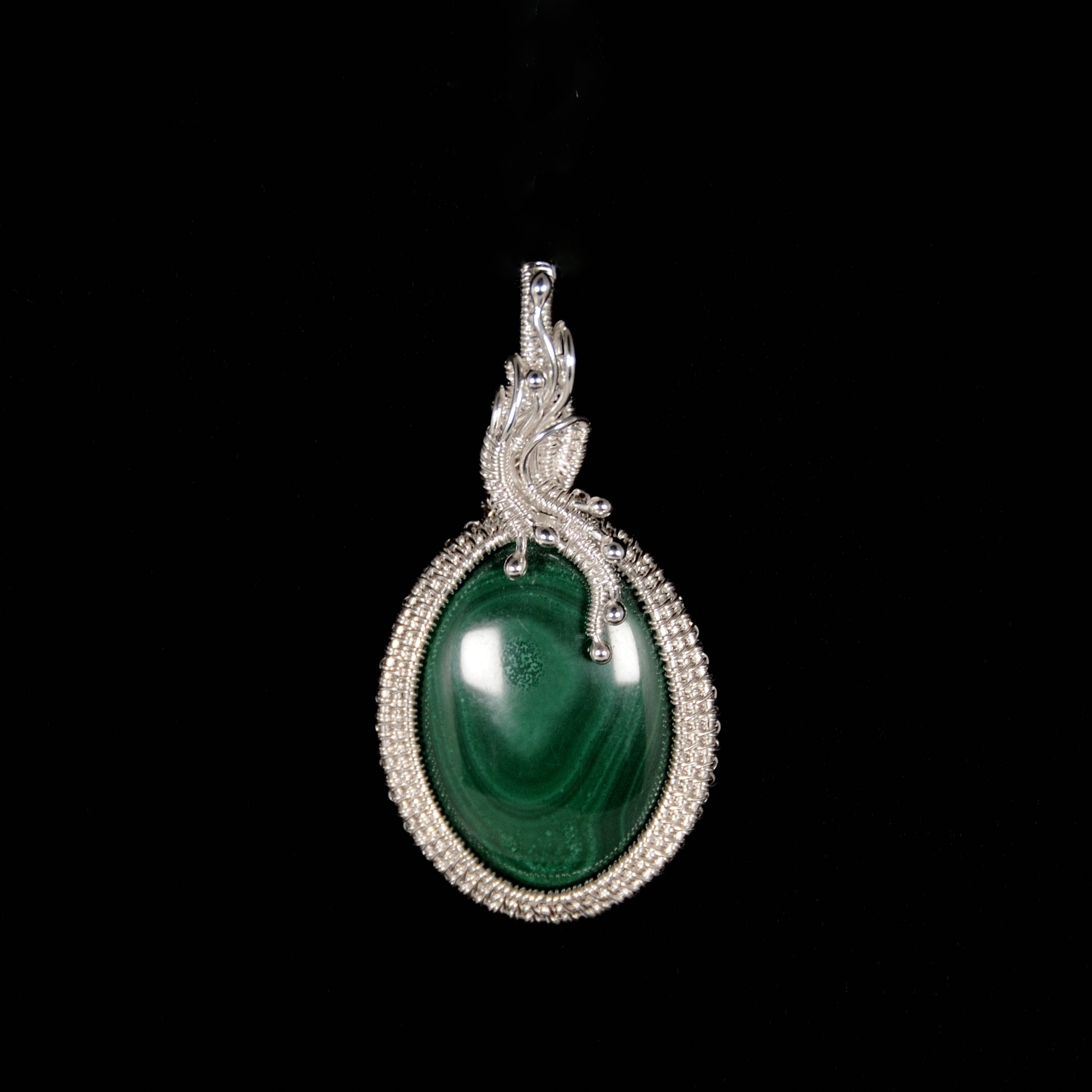 PSS21A3 - MALACHITE MOSS - PENDANT